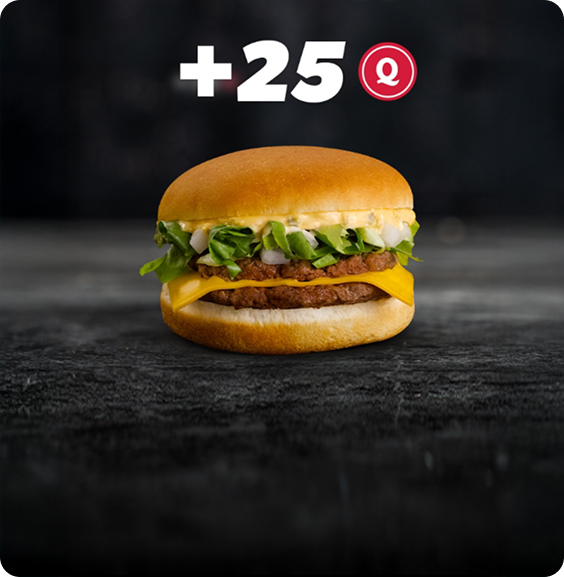 Giant (2 steaks hachés pur boeuf, sauce Giant, cheddar, salade, oignons).